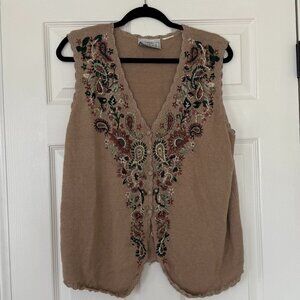 vintage sweater vest